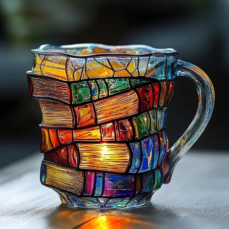 Taza de té Luna hecha a mano
