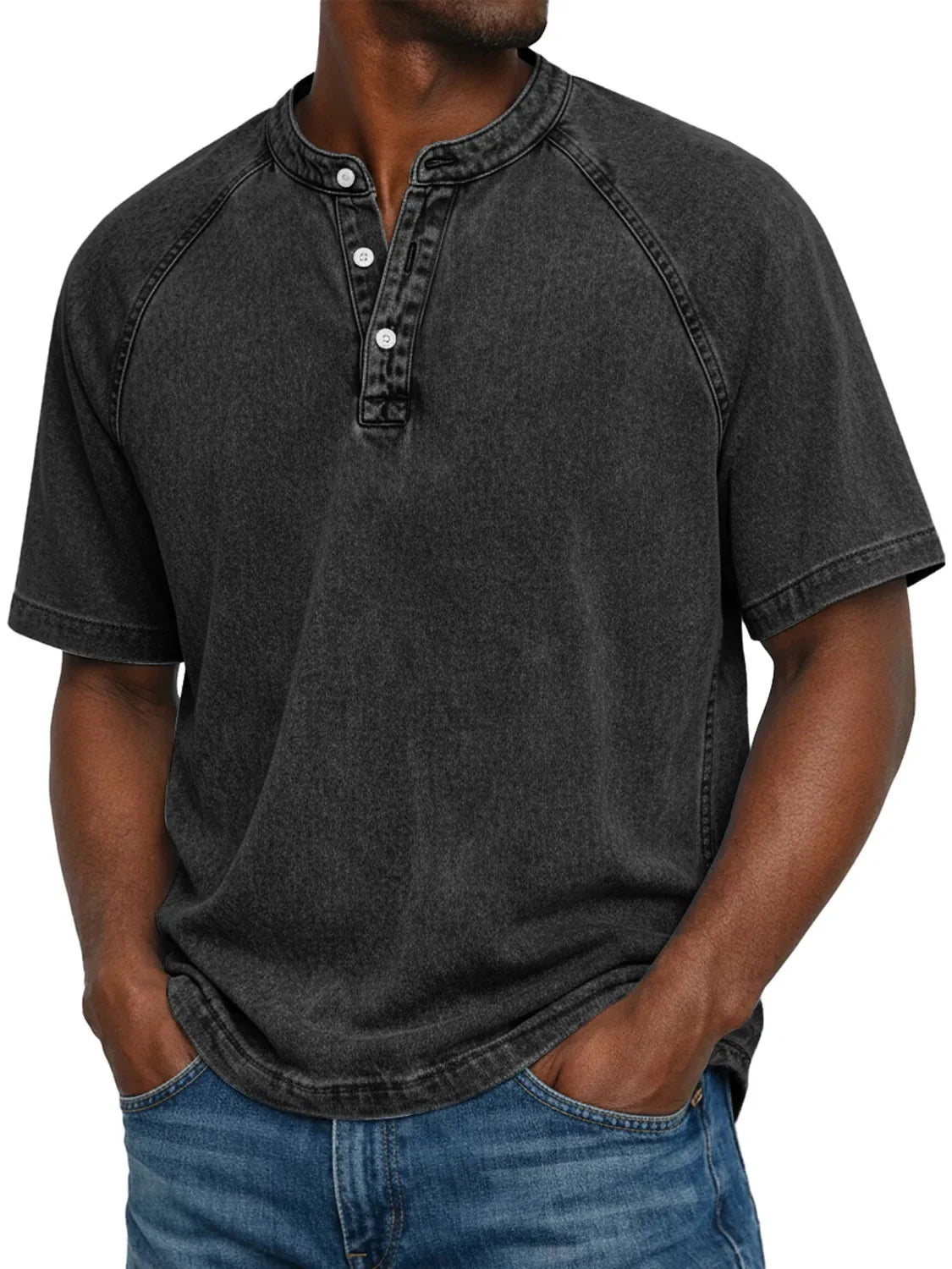 Ernest | Polo vintage abotonada para hombre