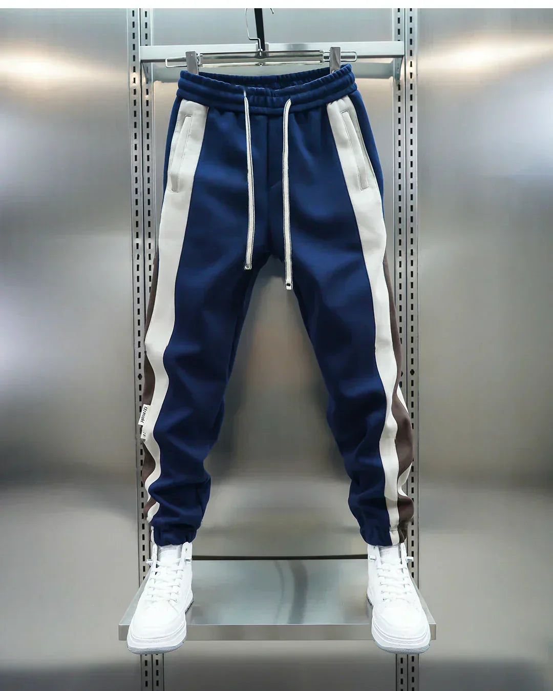 Laurent™ | Pantalones con tensión y bandas de contraste
