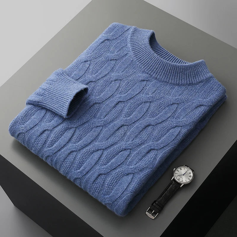 Graham | Jersey de Cachemira Jacquard