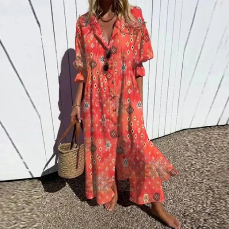 Aikaterini | Vestido Boho Beachcomber