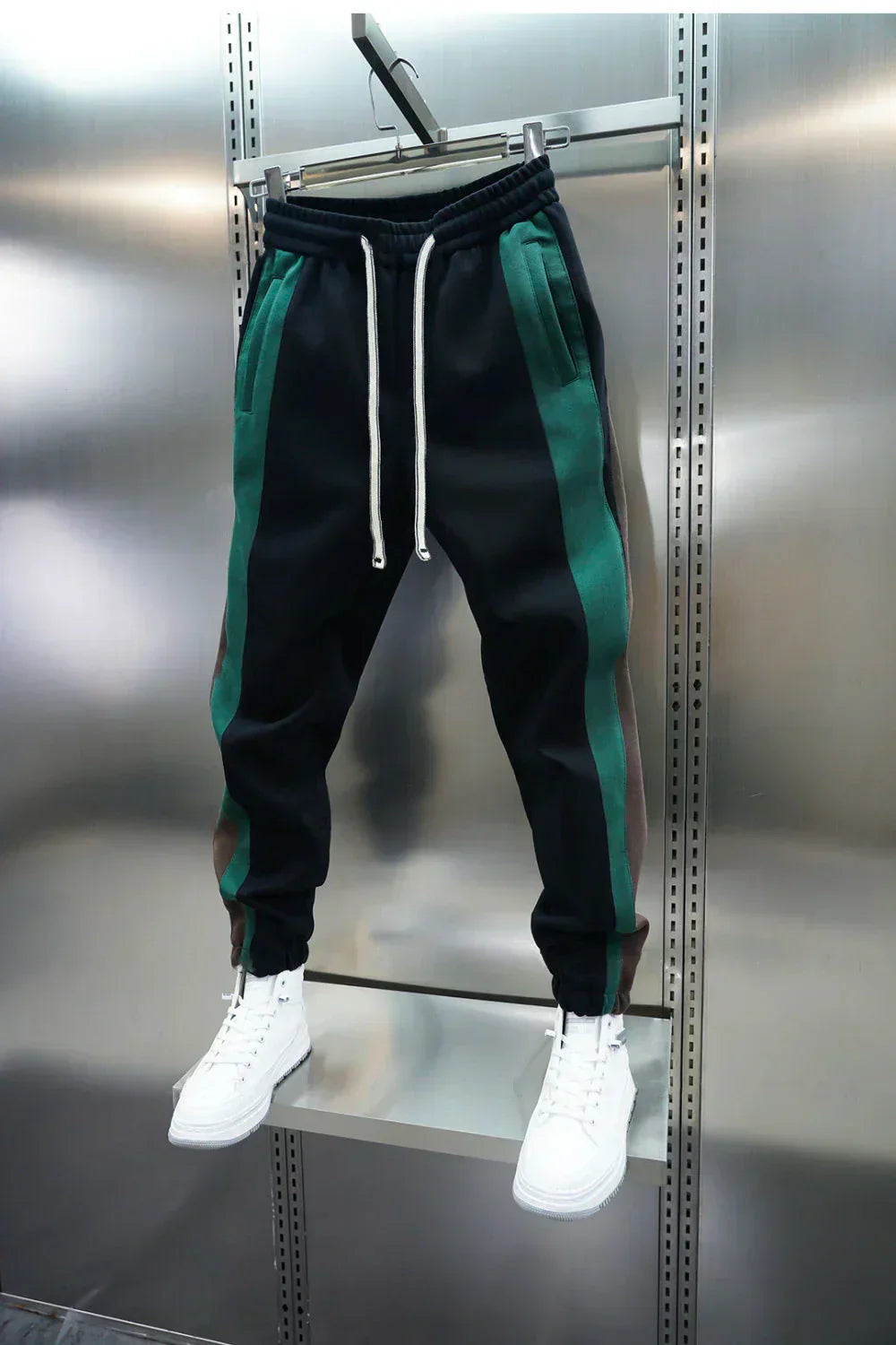 Laurent™ | Pantalones con tensión y bandas de contraste