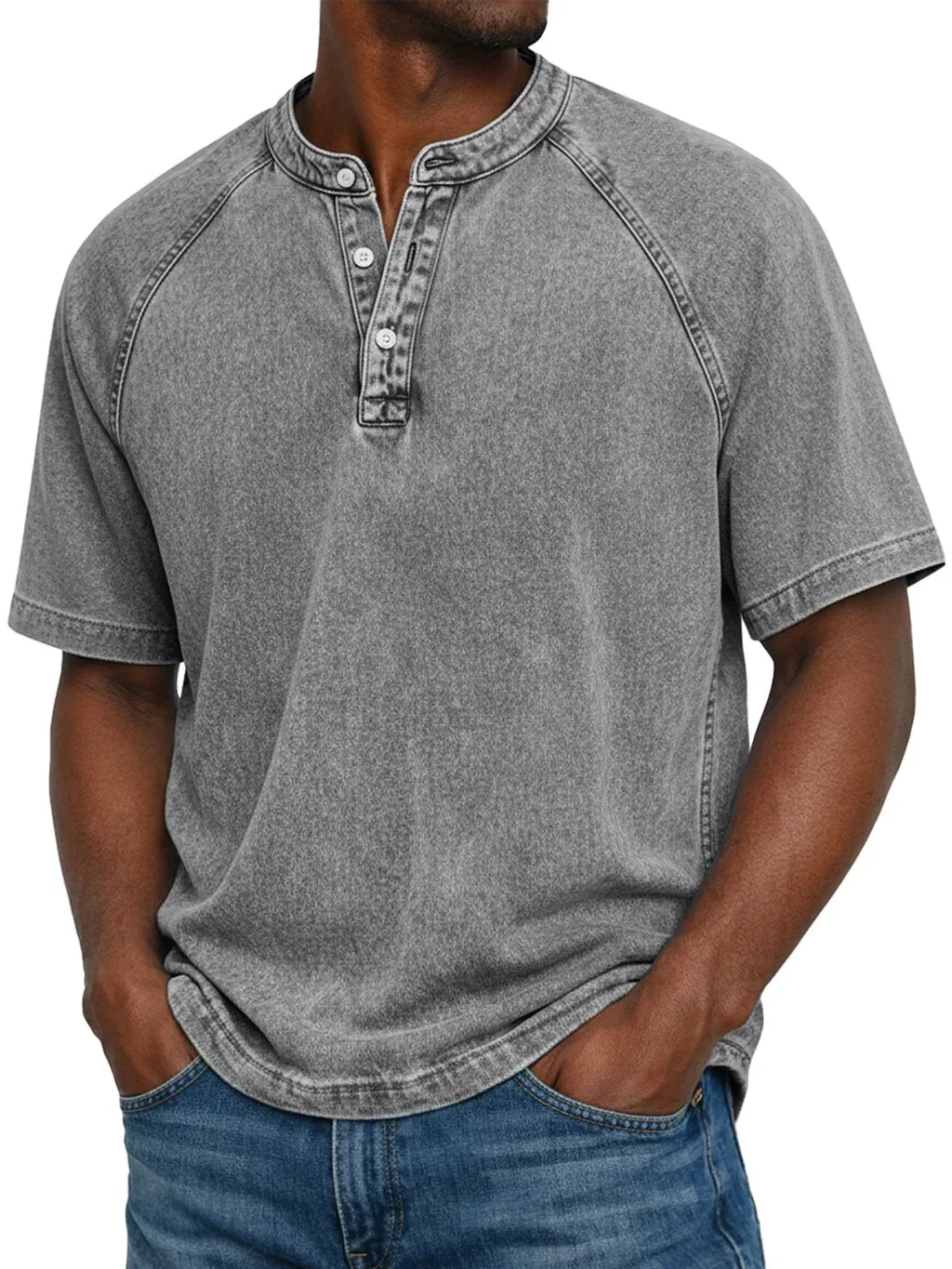 Ernest | Polo vintage abotonada para hombre