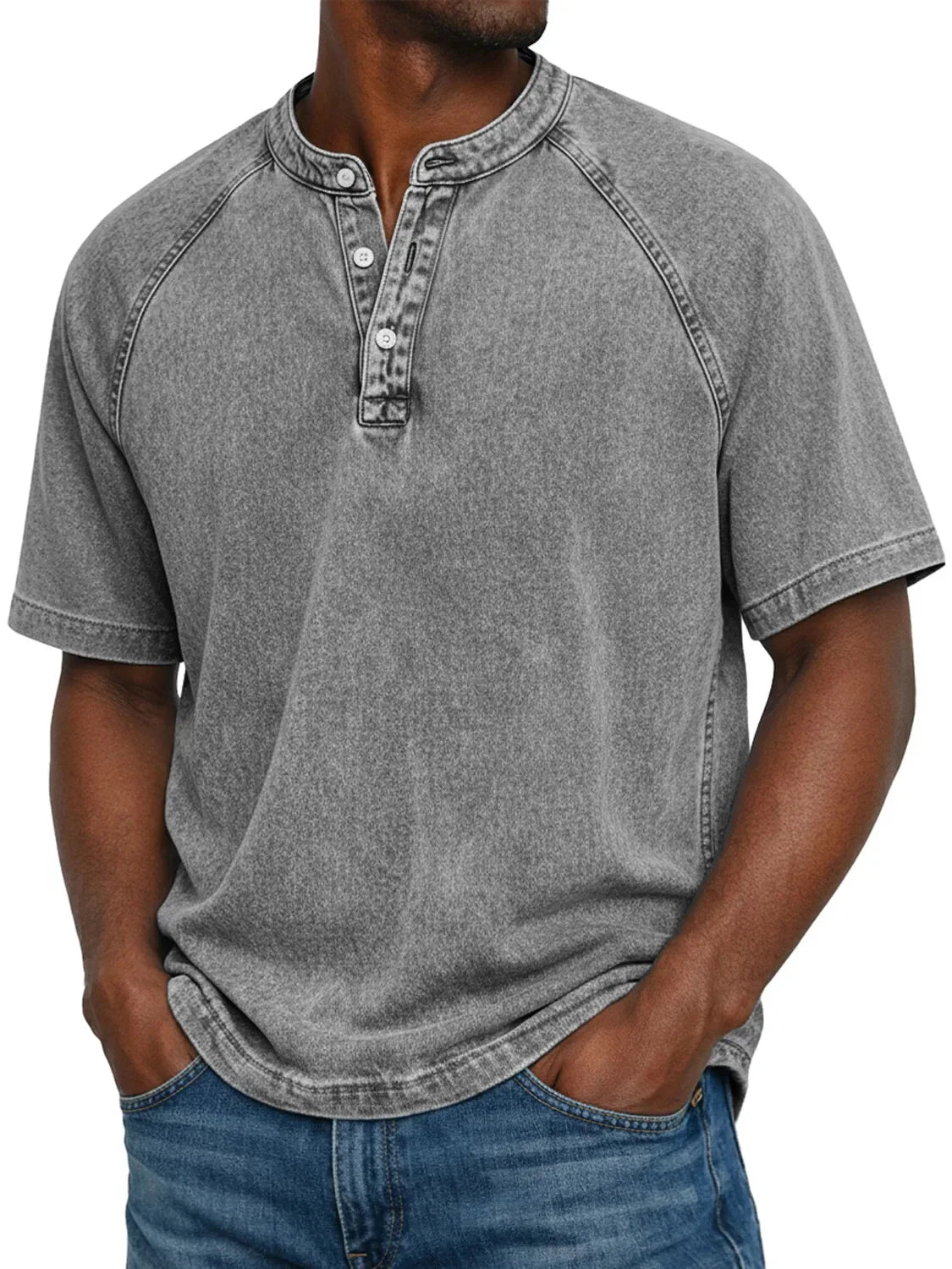 Ernest | Polo vintage abotonada para hombre
