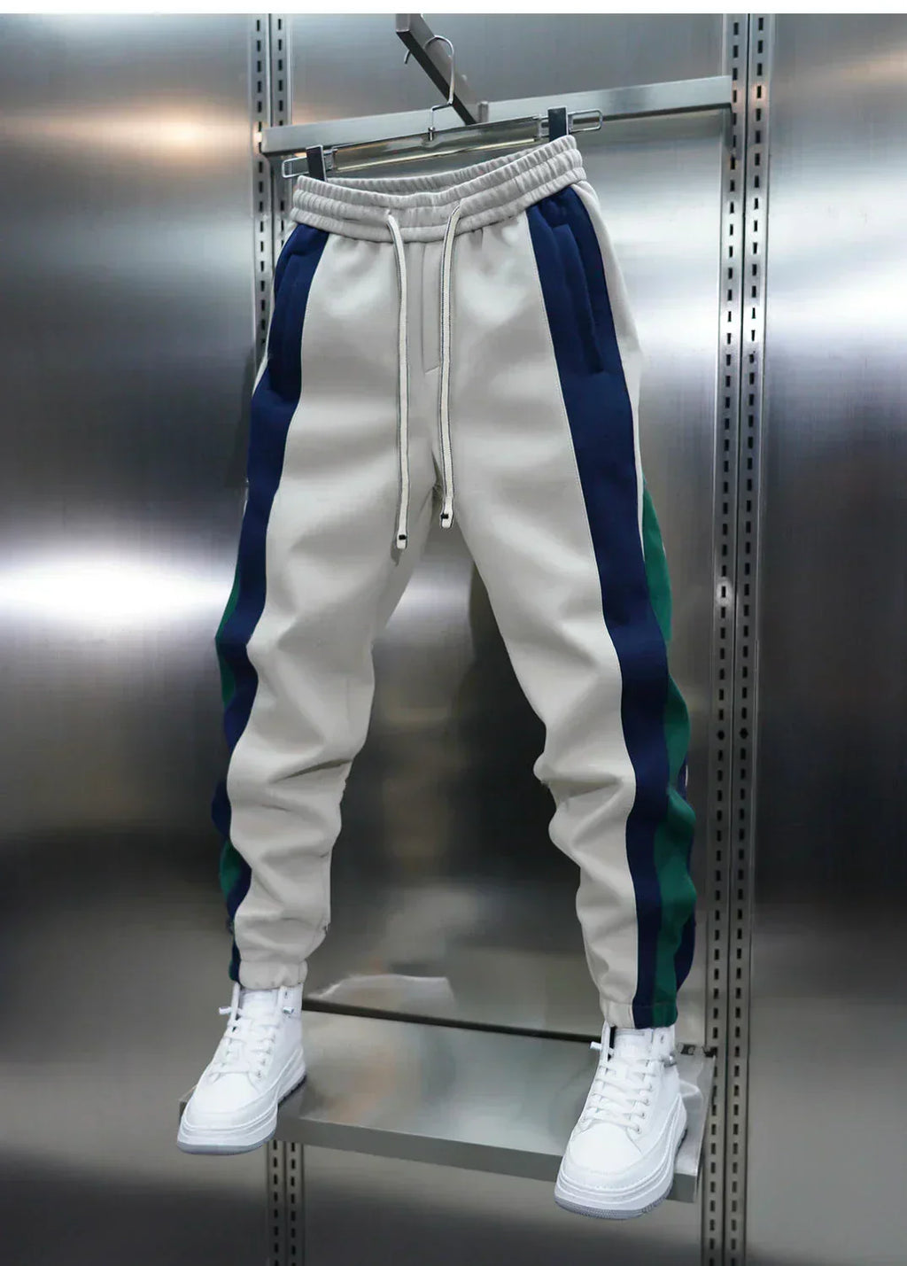 Laurent™ | Pantalones con tensión y bandas de contraste