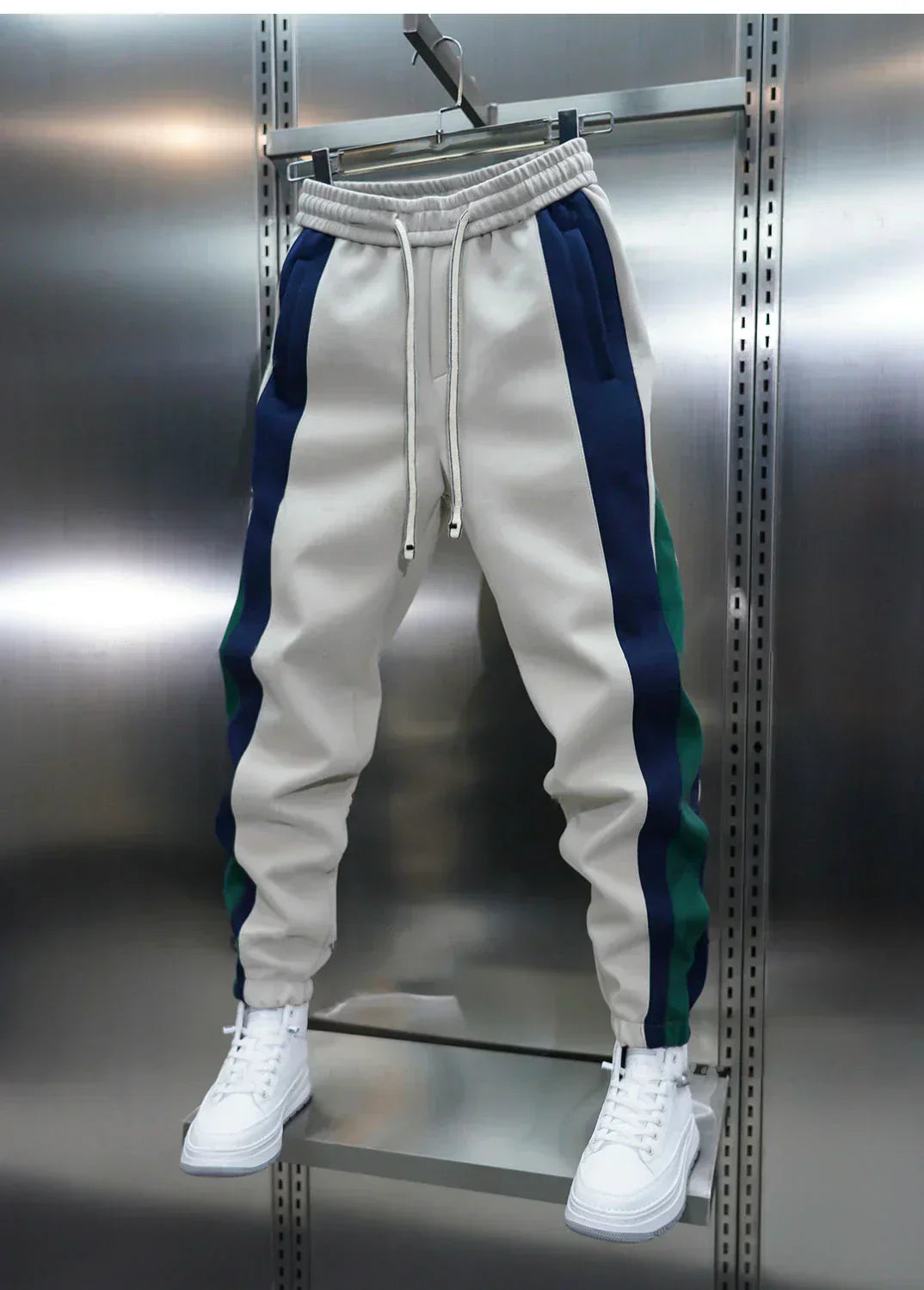 Laurent™ | Pantalones con tensión y bandas de contraste