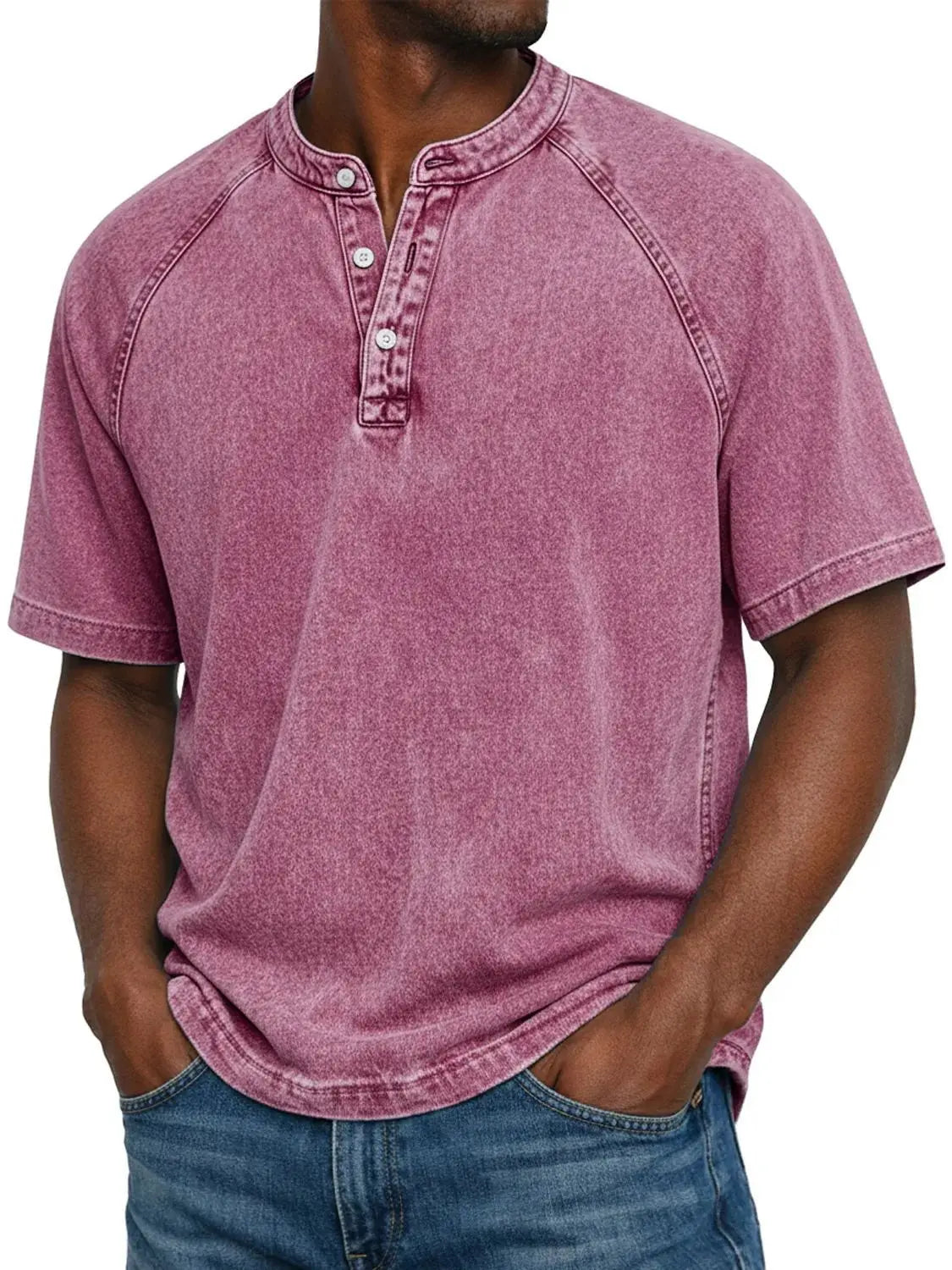 Ernest | Polo vintage abotonada para hombre