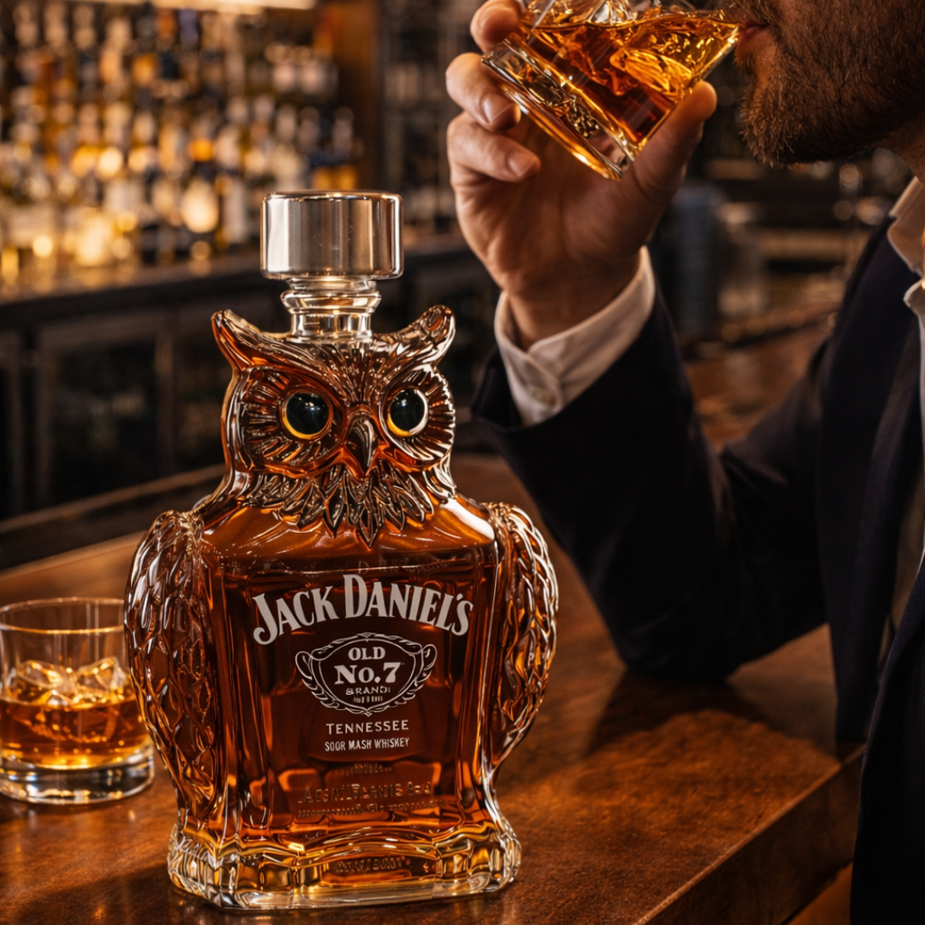 Botella de Whisky - Edición Hibou