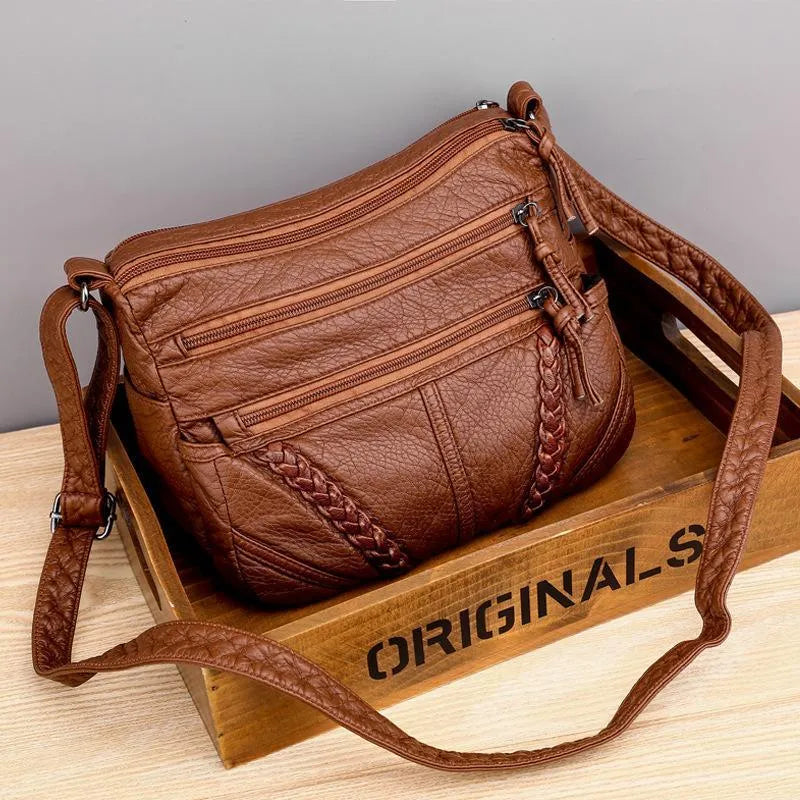 Isabella | Bolso bandolera de cuero