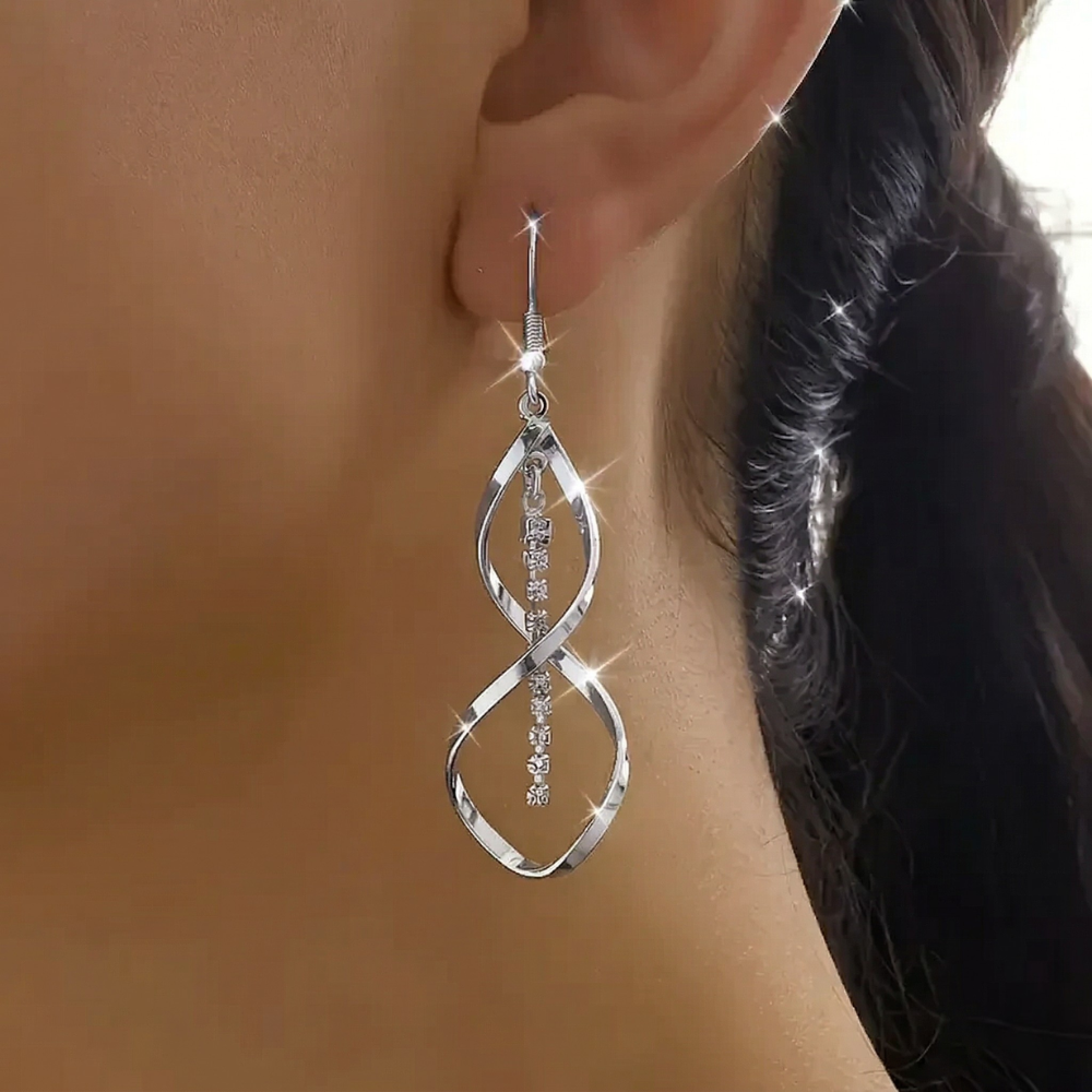 Sunbeam Spiral | Pendientes | Dorado