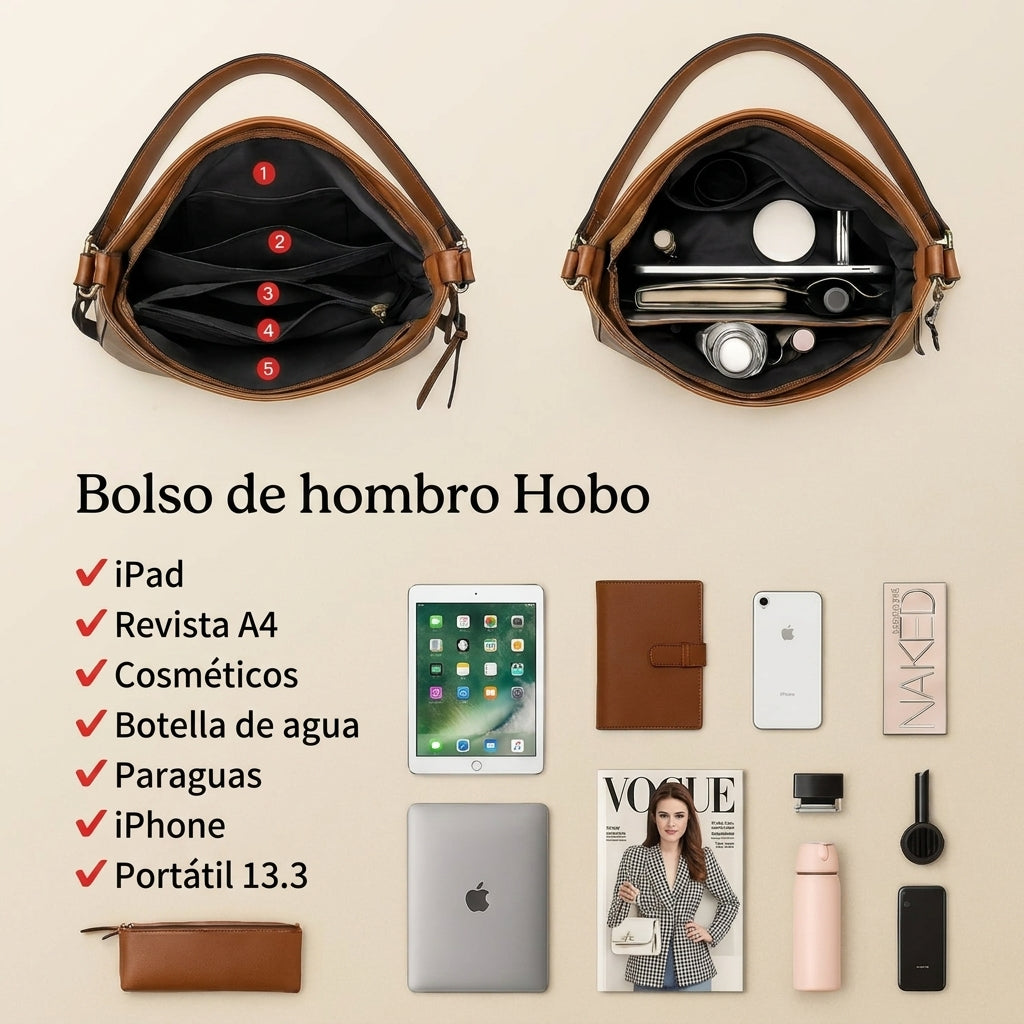 Arion™ | Set 3 Piezas Bolso Antirrobo + Bandolera + Cartera