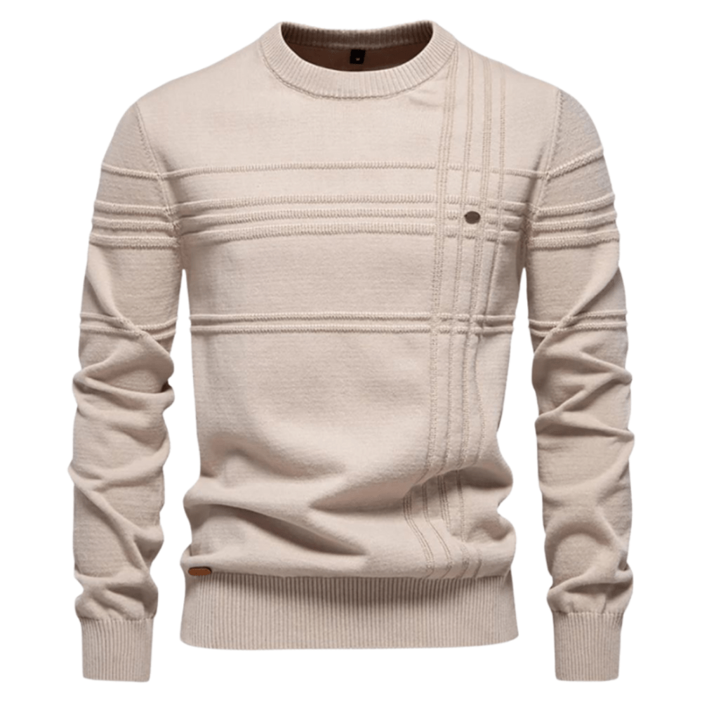 Massimo - Suéter Elegante con Diseño de Cuadros