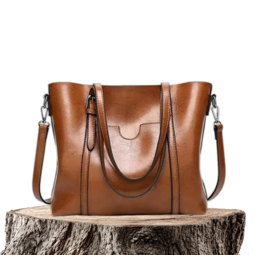Aubrey | Bolso tote de cuero