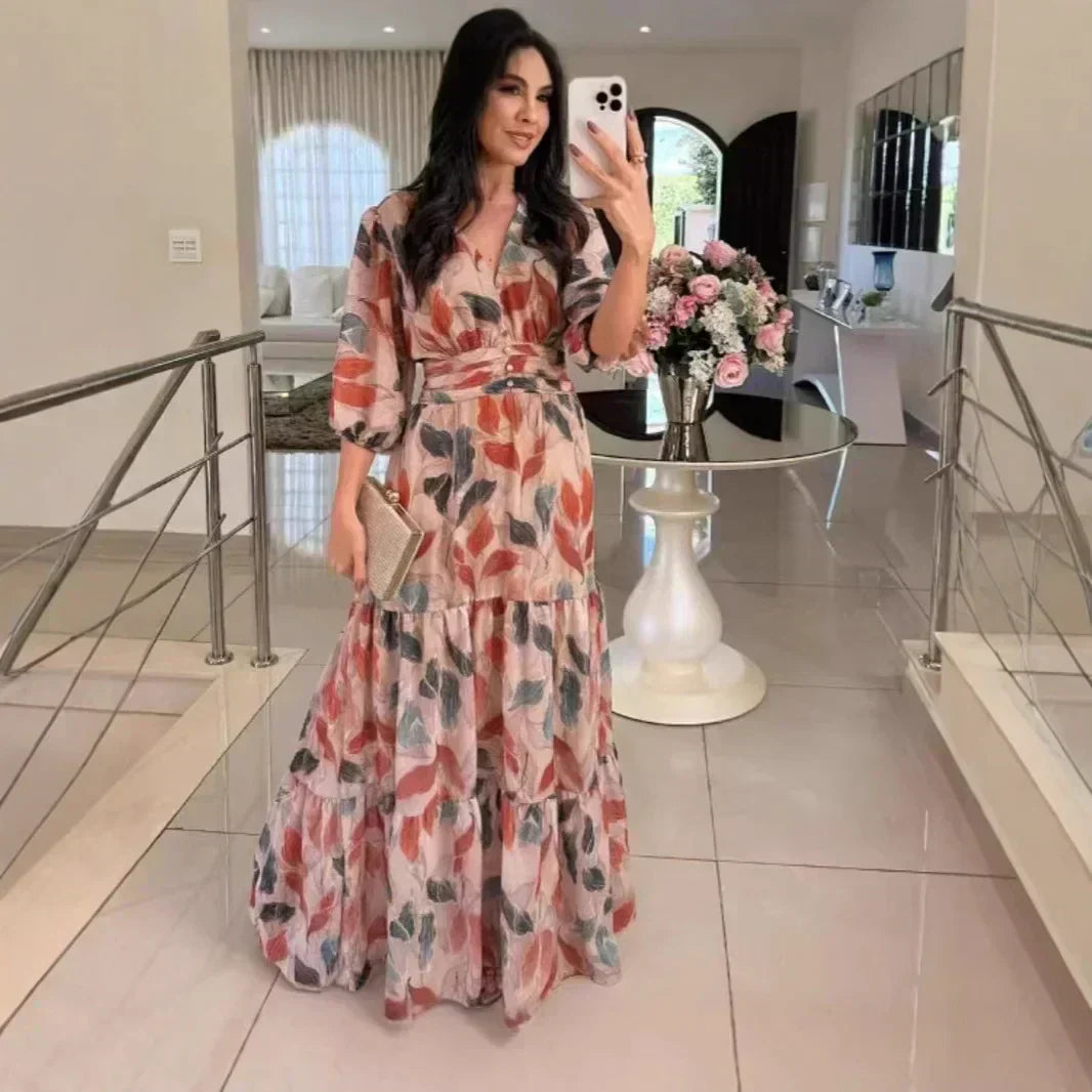 Amelia™ | Vestido floral romántico