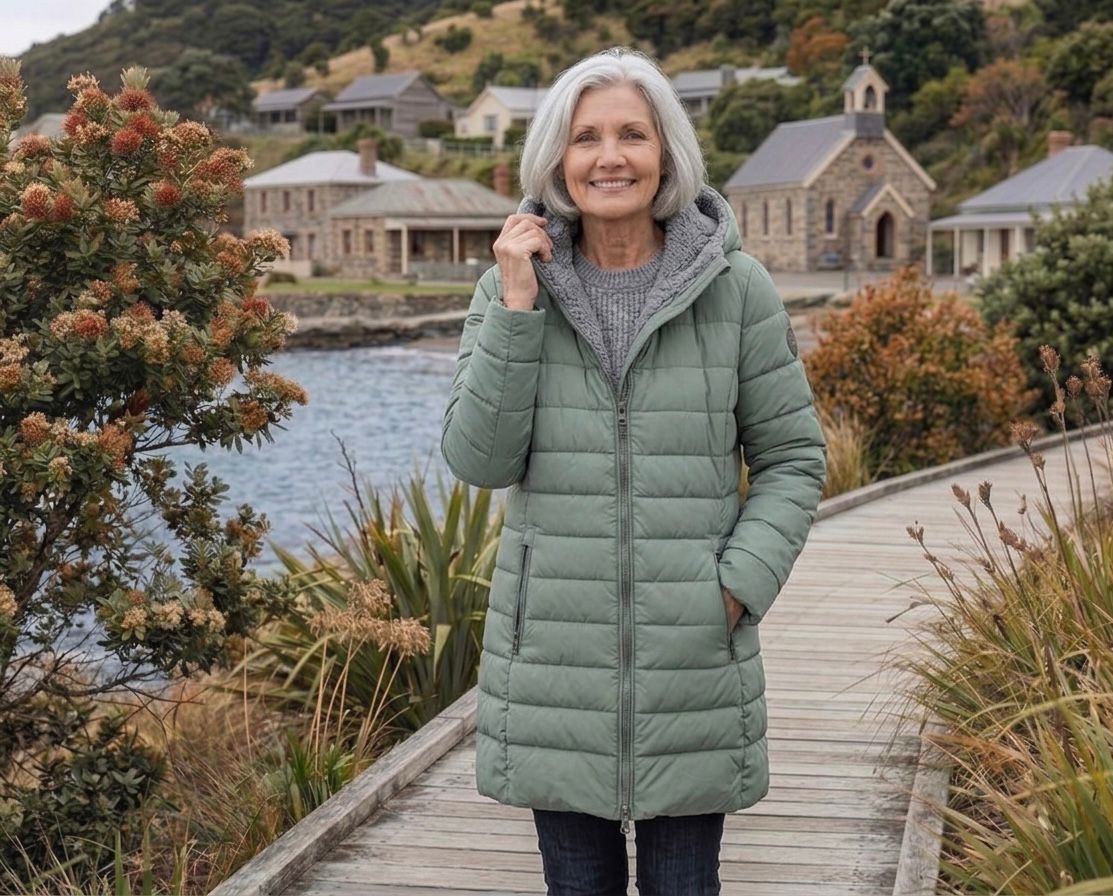 Olivia™ | Abrigo de Invierno Acolchado Línea A