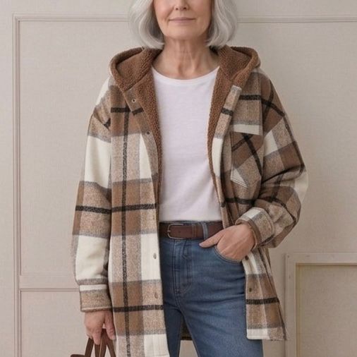 Piper™ | Camisa-Chaqueta de Franela con Capucha