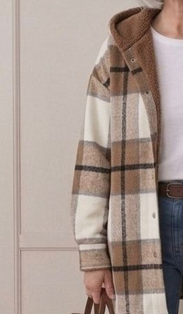 Piper™ | Camisa-Chaqueta de Franela con Capucha