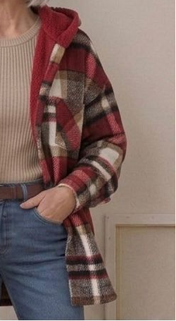 Piper™ | Camisa-Chaqueta de Franela con Capucha
