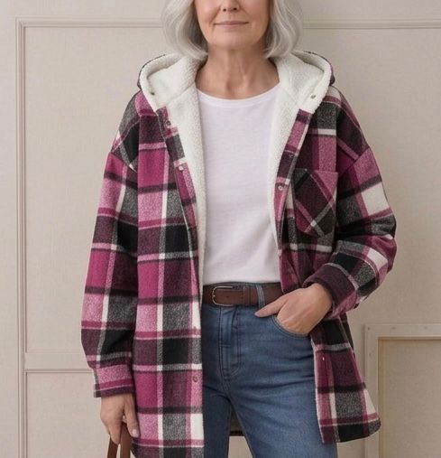 Piper™ | Camisa-Chaqueta de Franela con Capucha