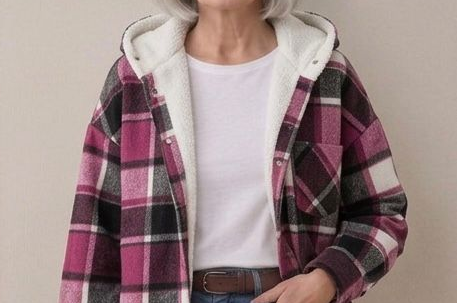 Piper™ | Camisa-Chaqueta de Franela con Capucha