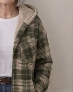 Piper™ | Camisa-Chaqueta de Franela con Capucha