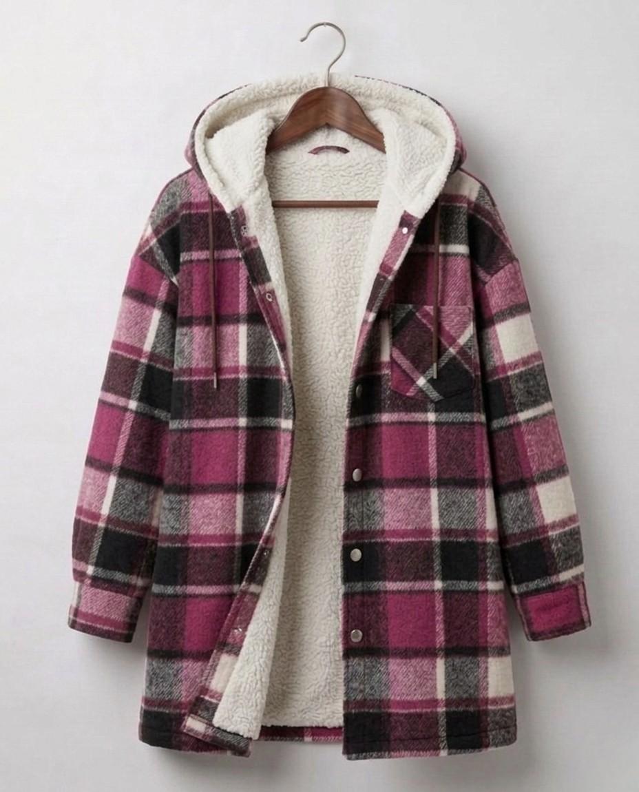 Piper™ | Camisa-Chaqueta de Franela con Capucha