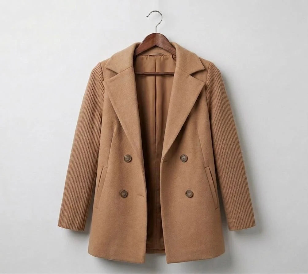 Sasha™ | Abrigo Blazer Acanalado