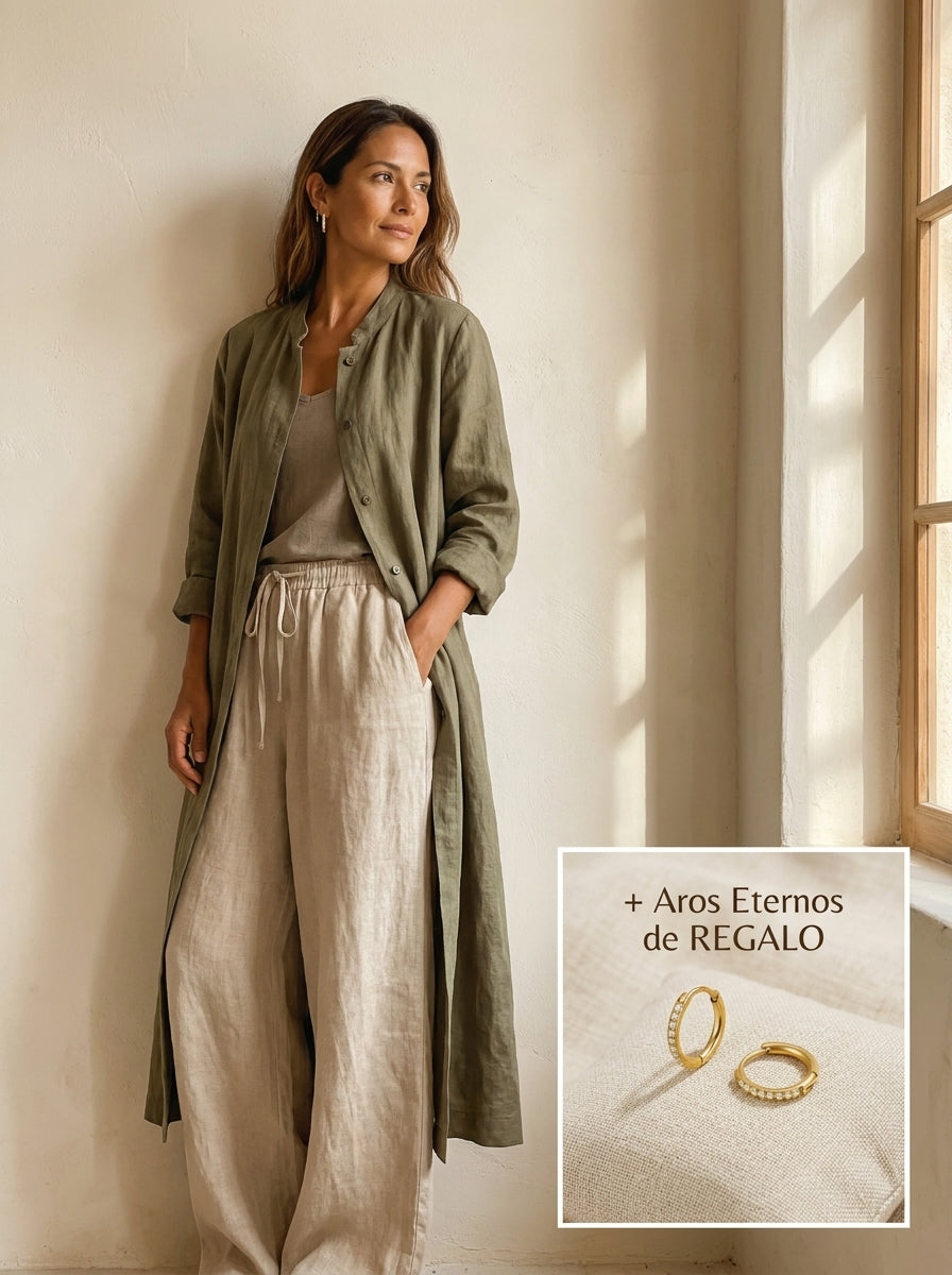 Conjunto Coordinado de Lino