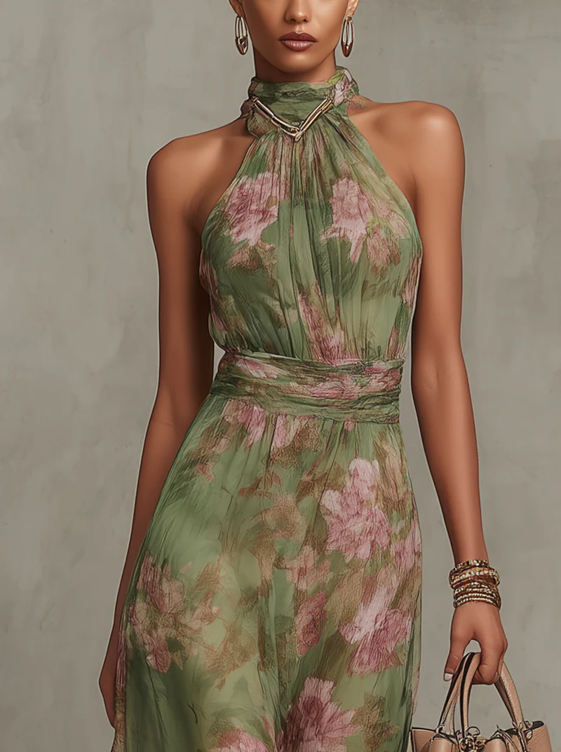 Vestido Aria de Elegancia Botánica