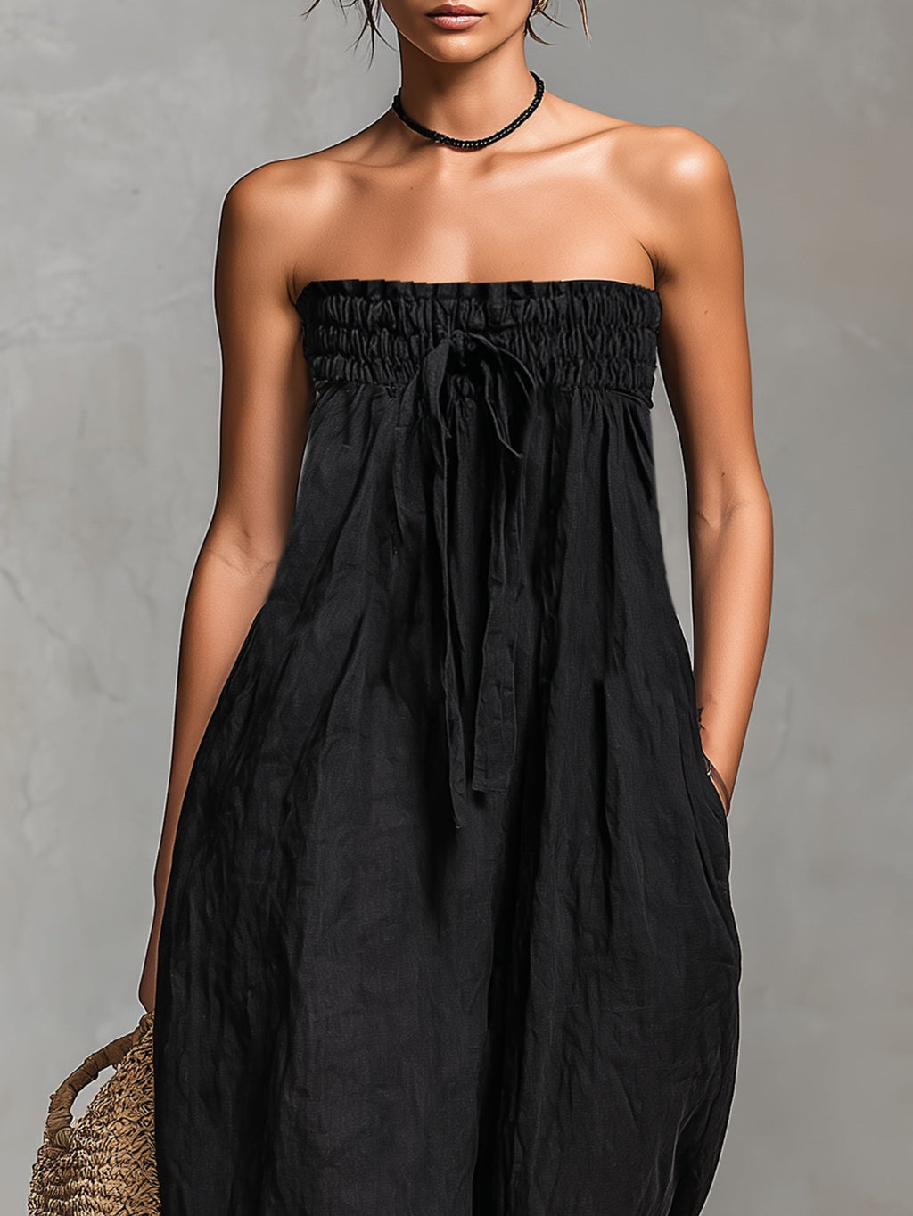 Nina™ || Mono sin tirantes elegante