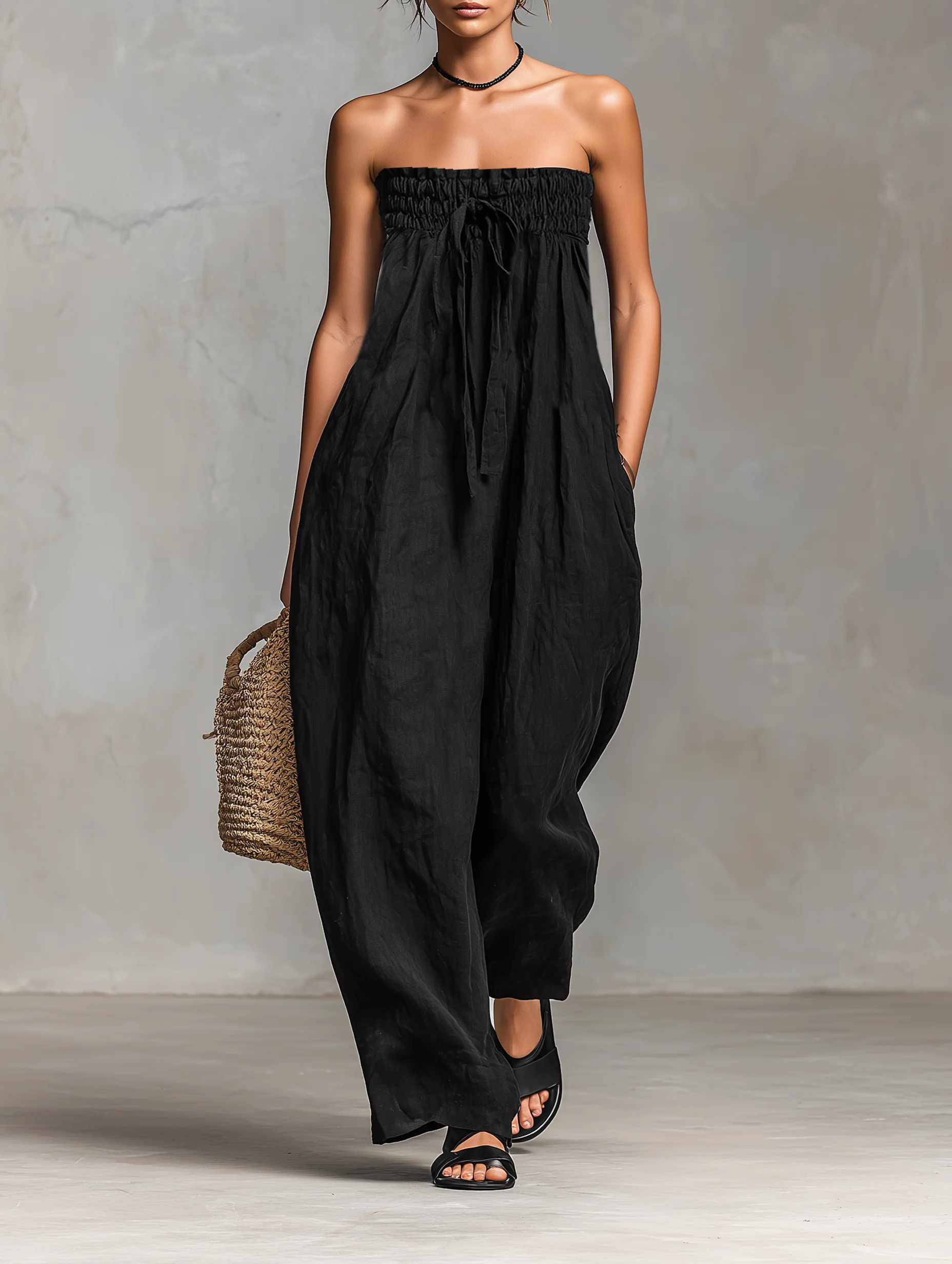 Nina™ || Mono sin tirantes elegante