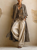 El Conjunto Coordinado Florence en Mezcla de Lino