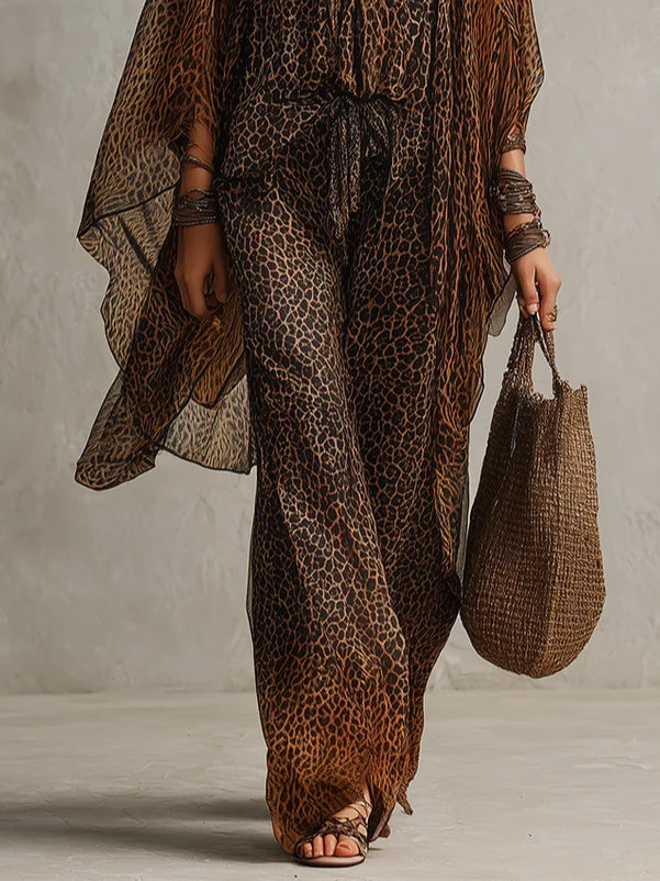 Boho Leopard Luxe 3 Piezas Conjunto