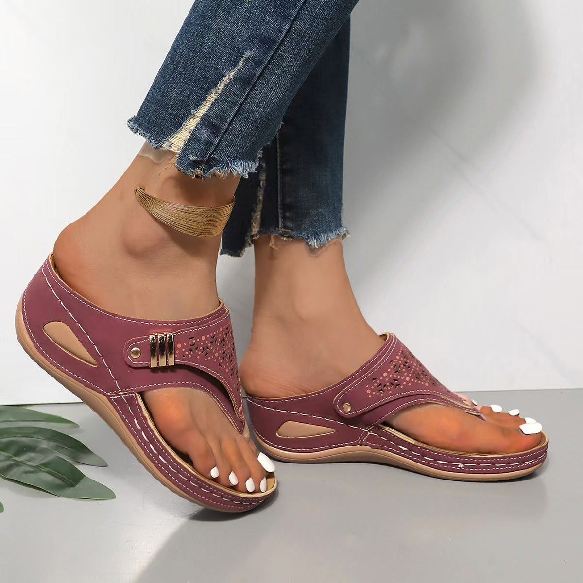 Archella | Sandalias de cuña con confort y soporte
