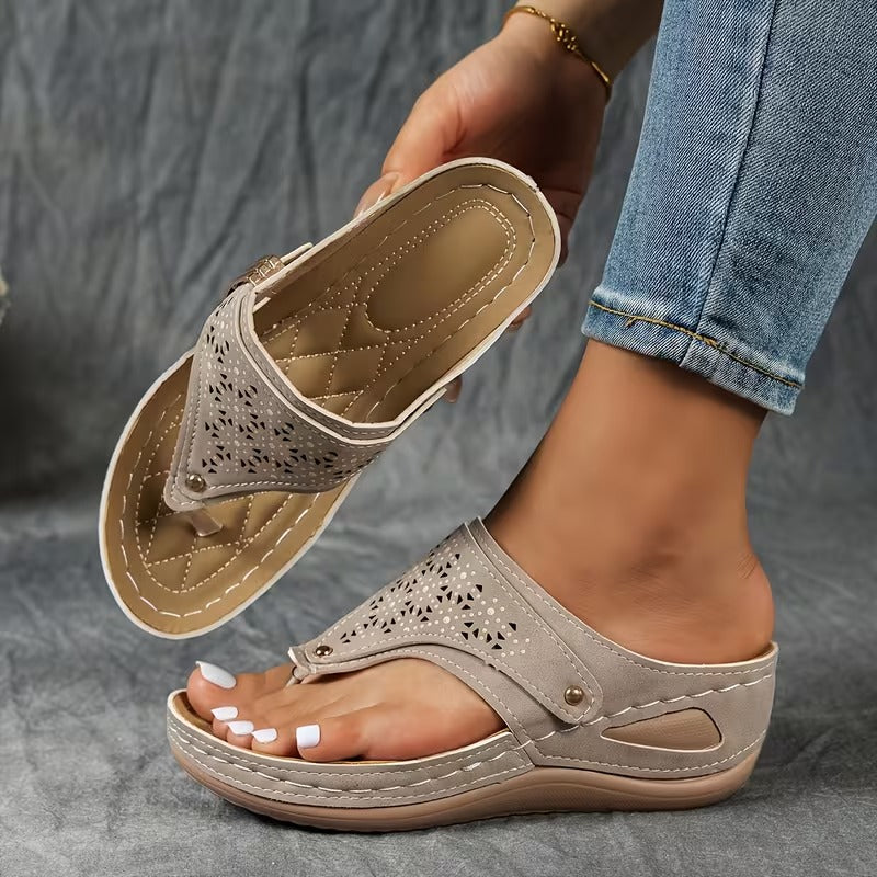 Archella | Sandalias de cuña con confort y soporte