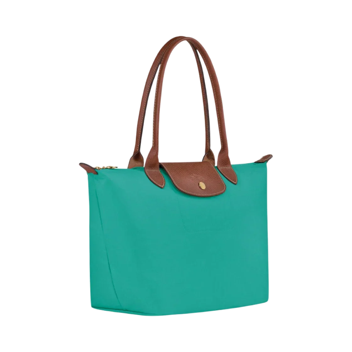 Longchamp - Bolsa Tote Le Pliage Grande, Turquesa