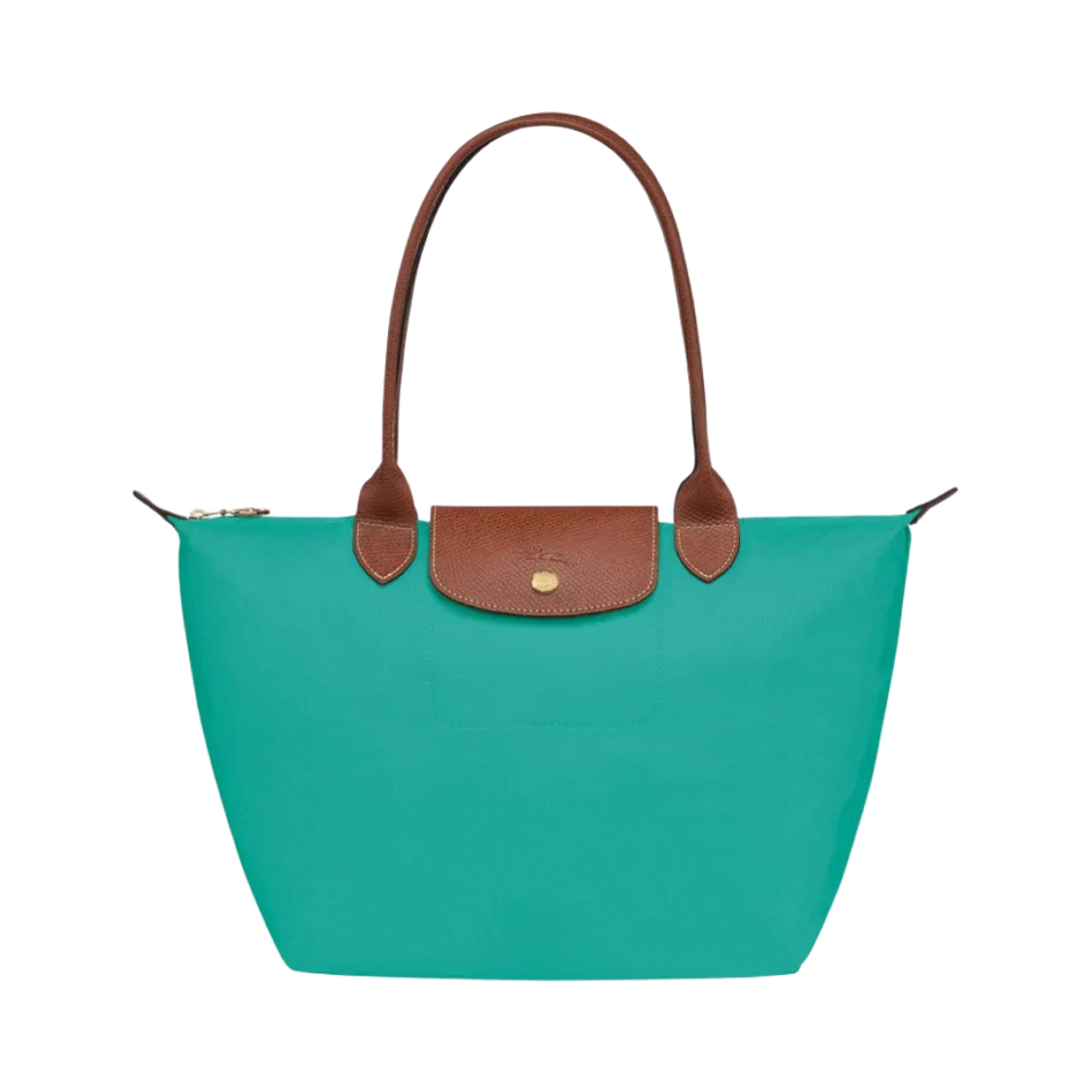 Longchamp - Bolsa Tote Le Pliage Grande, Turquesa