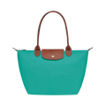 Longchamp - Bolsa Tote Le Pliage Grande, Turquesa