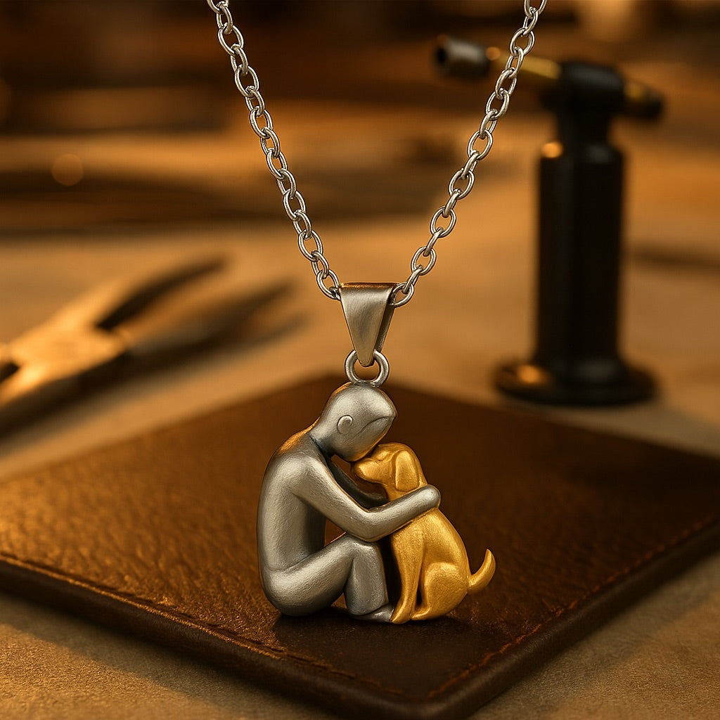 Collar con dije Hug