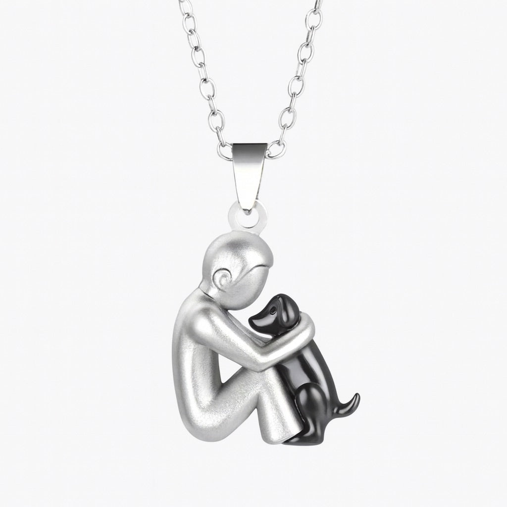 Collar con colgante Hug