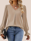 Mira | Blusa elegante con escote en V