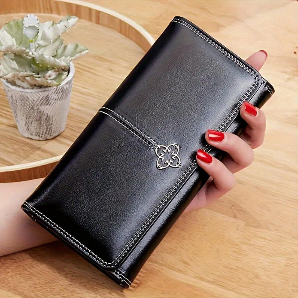 Nicole | Cartera de cuero larga