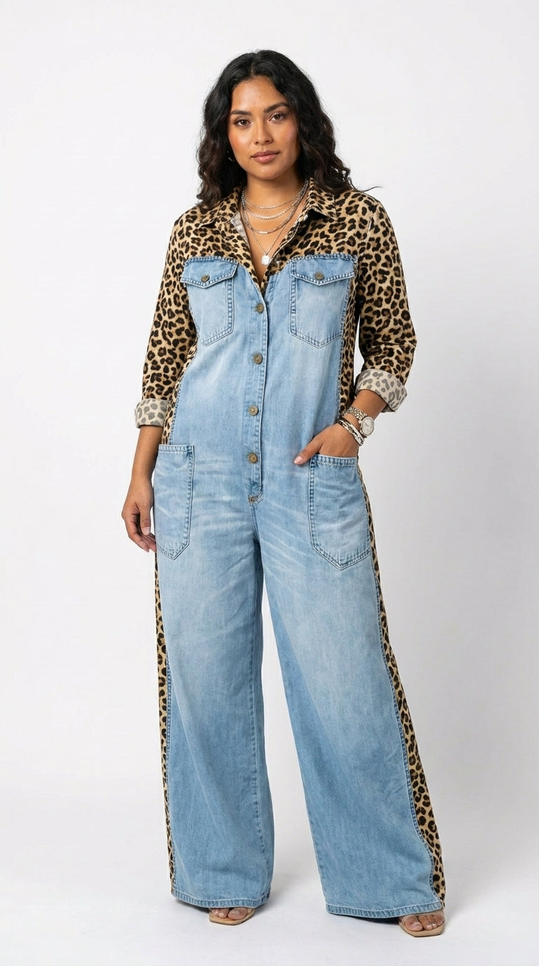 Amanda | Jumpsuit de Mezclilla