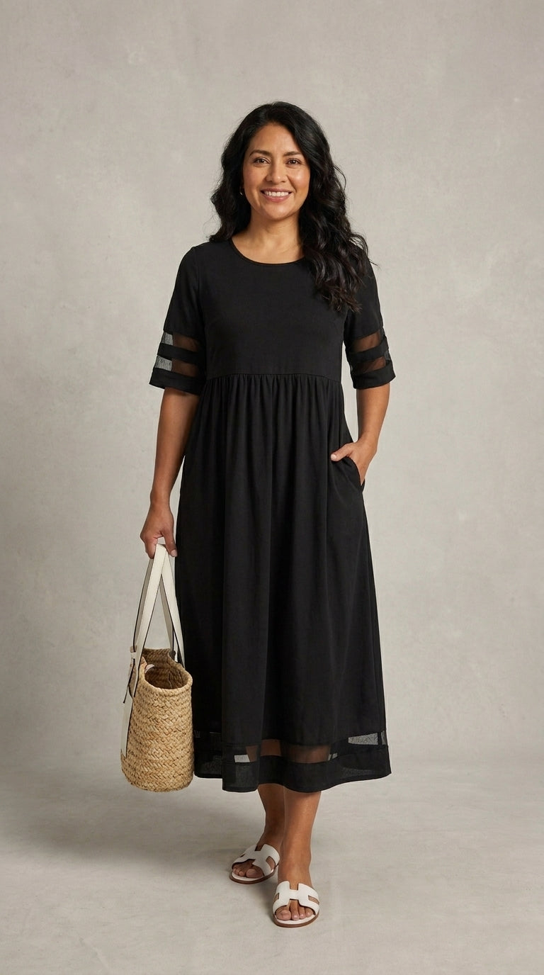 Beth™ | Vestido Midi Favorecedor