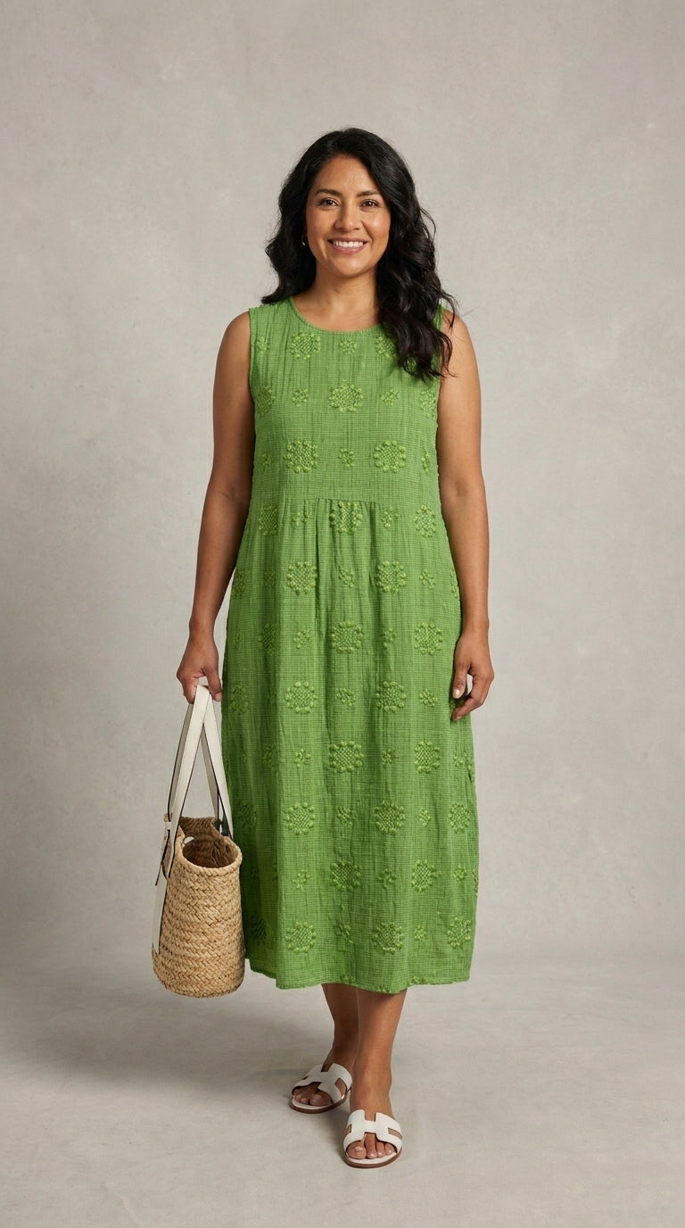 Kira | Elegante sleeveless dress with pockets