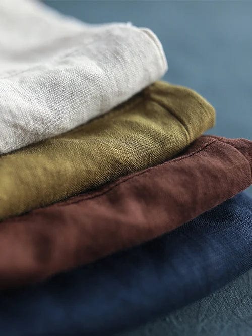 Elvie | Blusa de lino elegante para el verano
