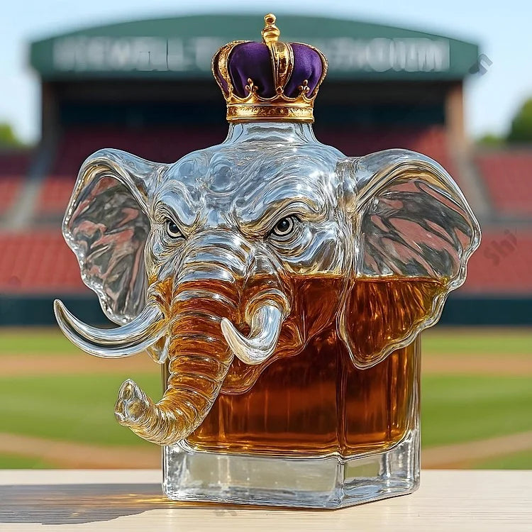 Elephant Crown Royal - Whisky Decanter