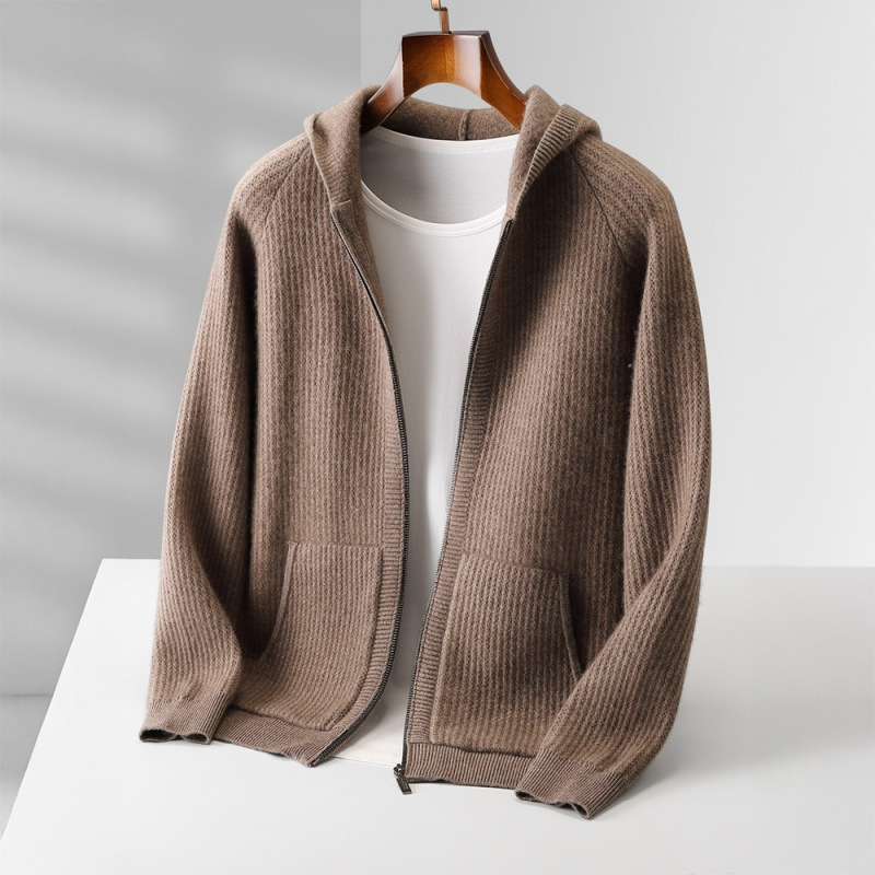 SORRENTO | Sudadera de Cachemira con Cremallera
