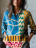 Nicoletta – Camisa de lino con estampado