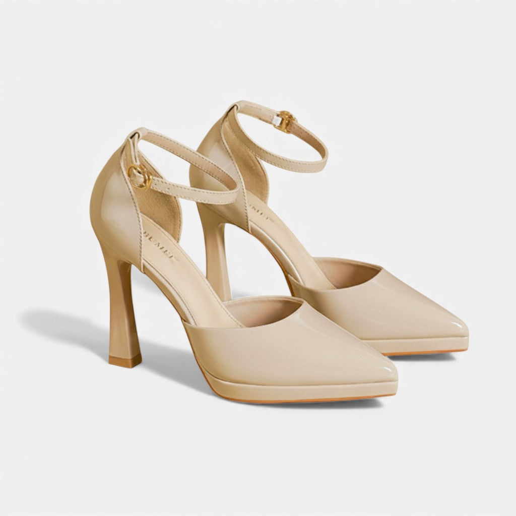 Tacones de cuero Evette